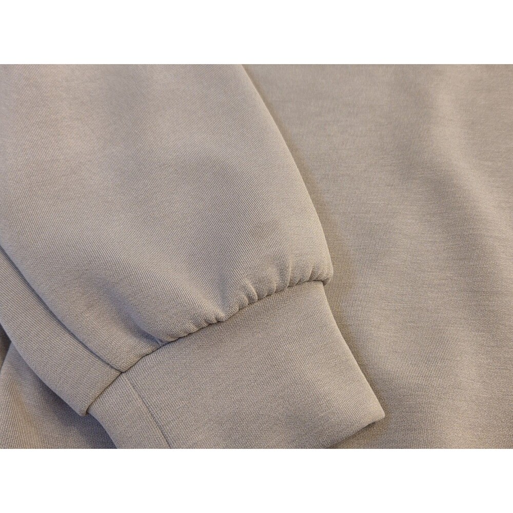 Mavi Luxe Touch Tencel Sweatshirt Women's M Taupe Crewneck Pullover Soft Stretch - Picture 7 of 8
